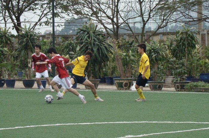 Đội bóng ĐH Thành Đô cũng giành chiến thắng thuyết phuc trước đội tuyển ĐH Mỹ Thuật Hà Nội
